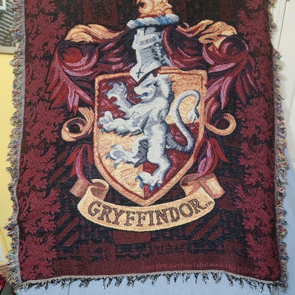 Gryffindor tapestry throw blanket
